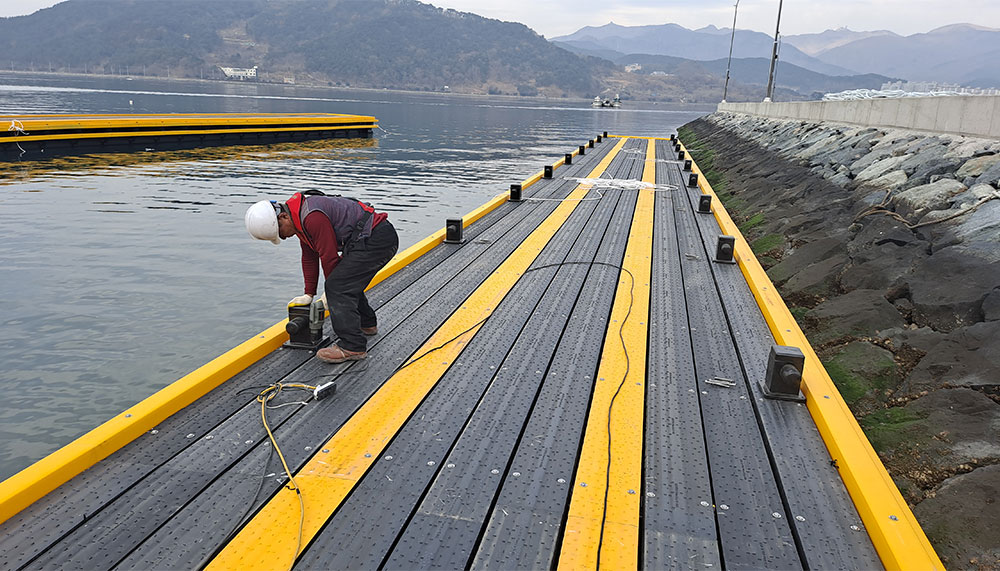 Cross Bollard Installation