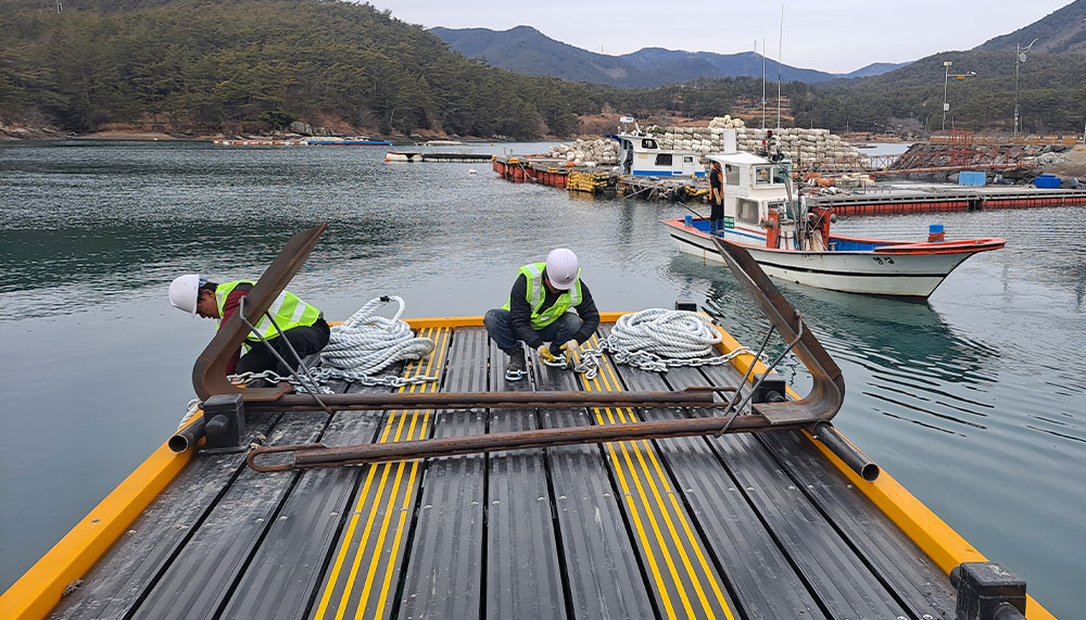 Mooring & Anchoring System Installation