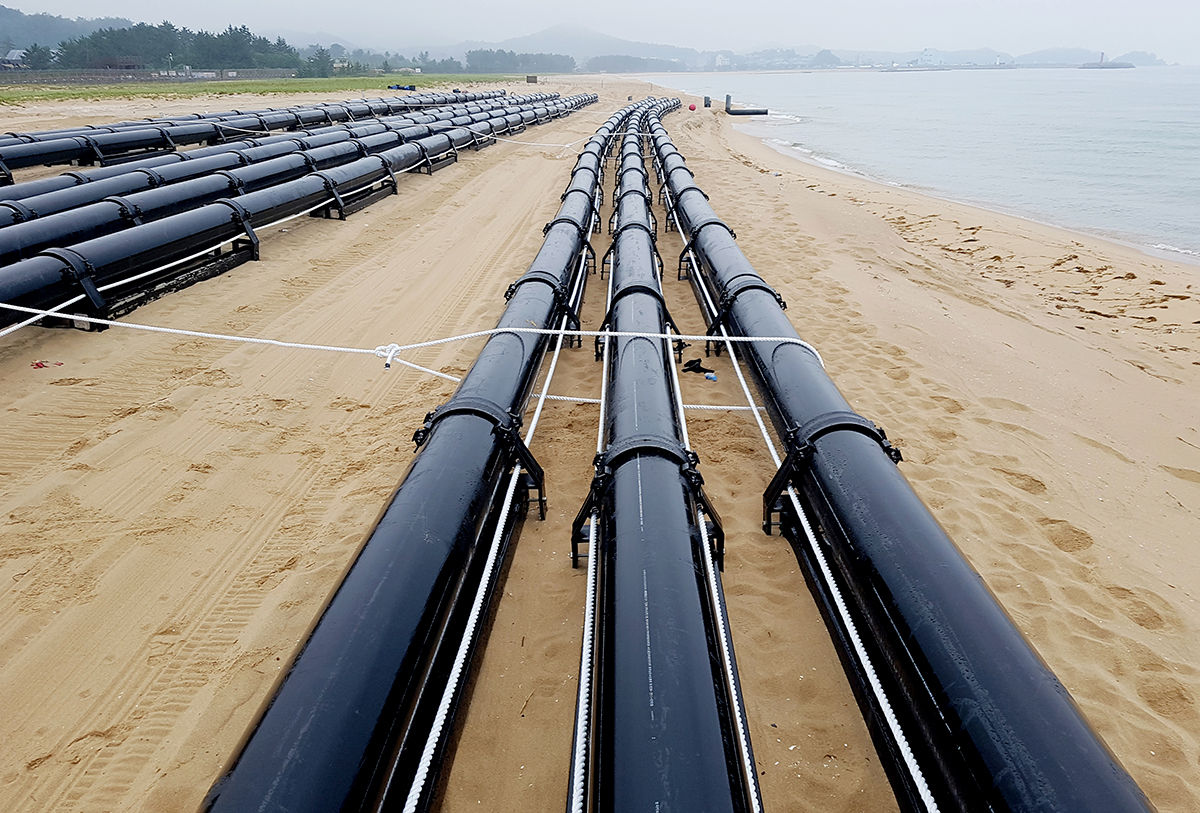 Namda Port Intake Pipe Installation in Hongseong-gun, Chungcheongnam-do