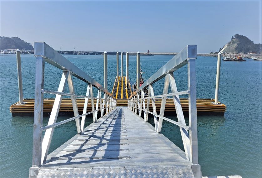 Repair Works for Fishing Boat Boarding Facility at Anheung Outer Port, Taean (Zone 1)